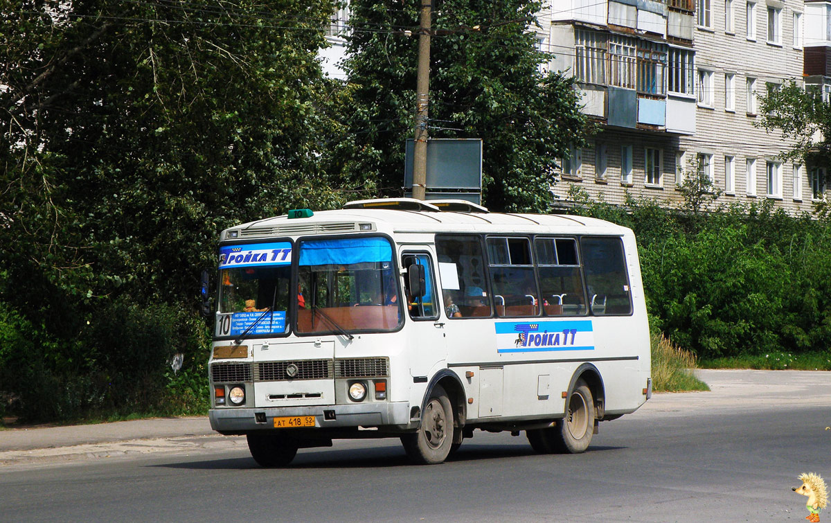 Nizhegorodskaya region, PAZ-32054 Nr. АТ 418 52