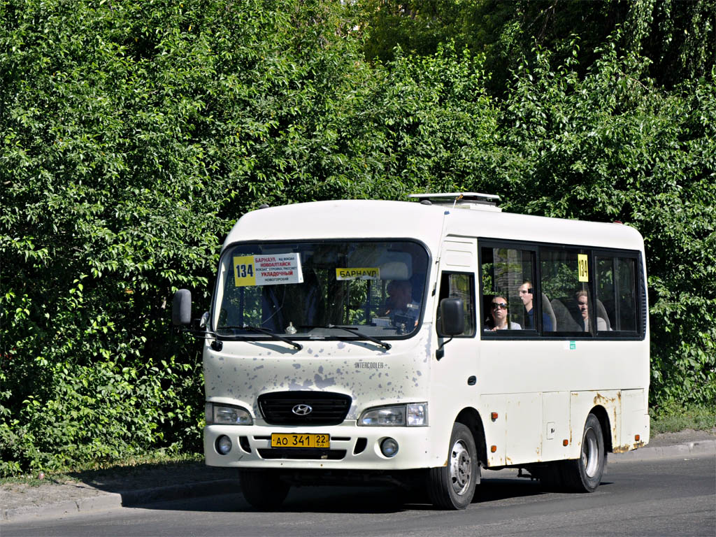 Алтайский край, Hyundai County SWB (РЗГА) № АО 341 22