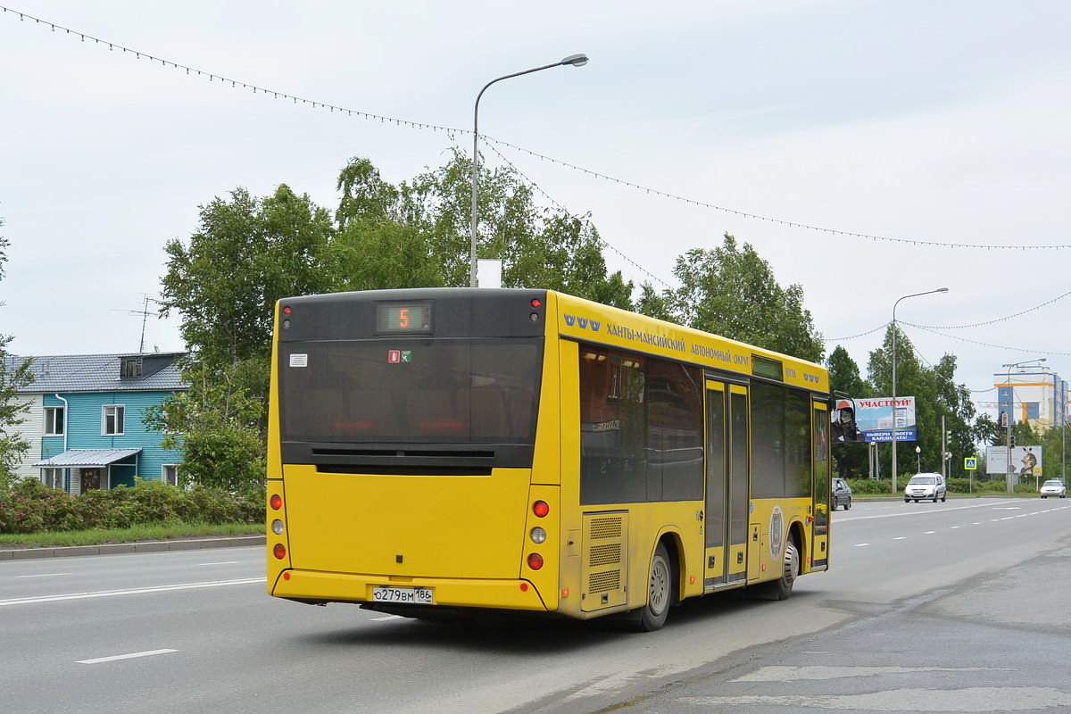 Ханты-Мансийский АО, МАЗ-206.068 № О 279 ВМ 186