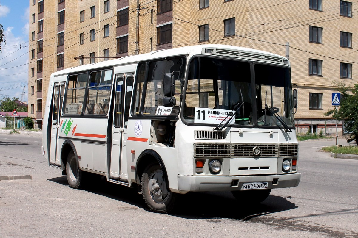 Карачаево-Черкесия, ПАЗ-32054 № 40