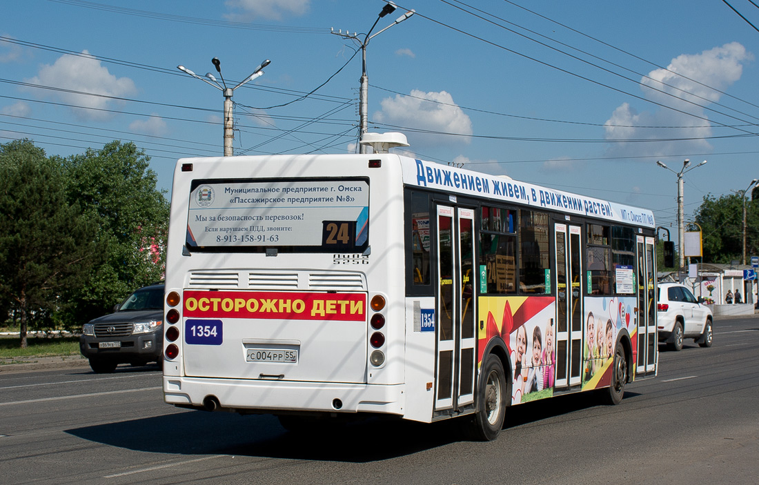 Omsk region, LiAZ-5256.53 Nr. 1354