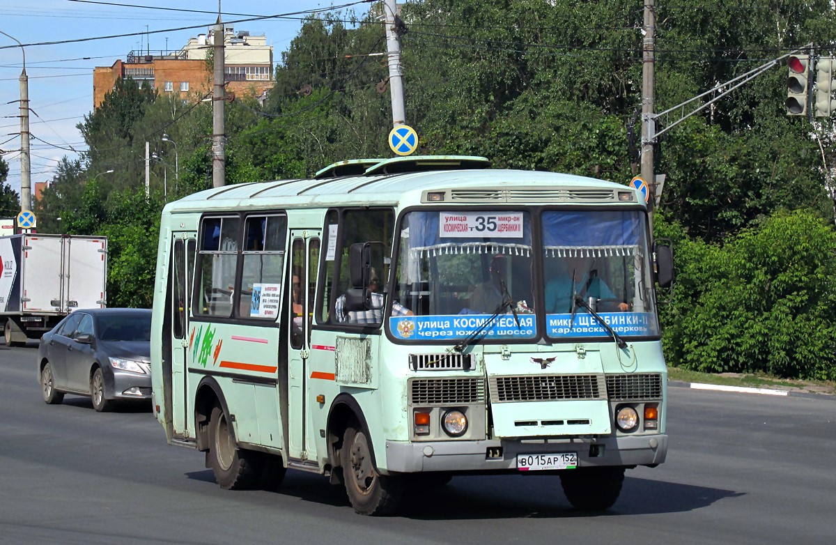 Нижегородская область, ПАЗ-32054 № В 015 АР 152