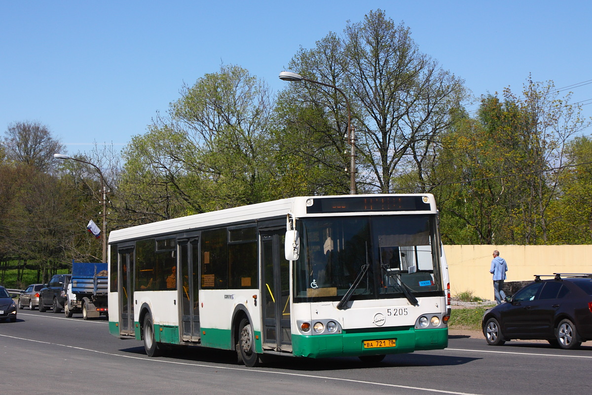 Санкт-Петербург, ЛиАЗ-5292.20 № 5205