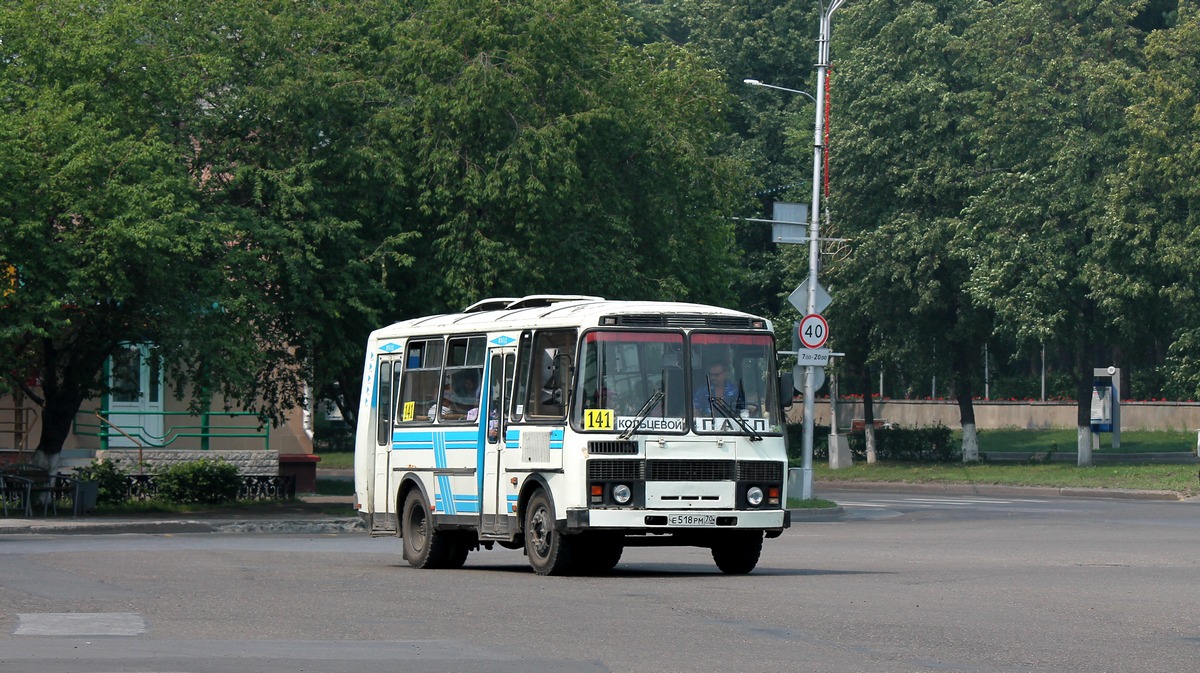 Томская область, ПАЗ-32054 № Е 518 РМ 70