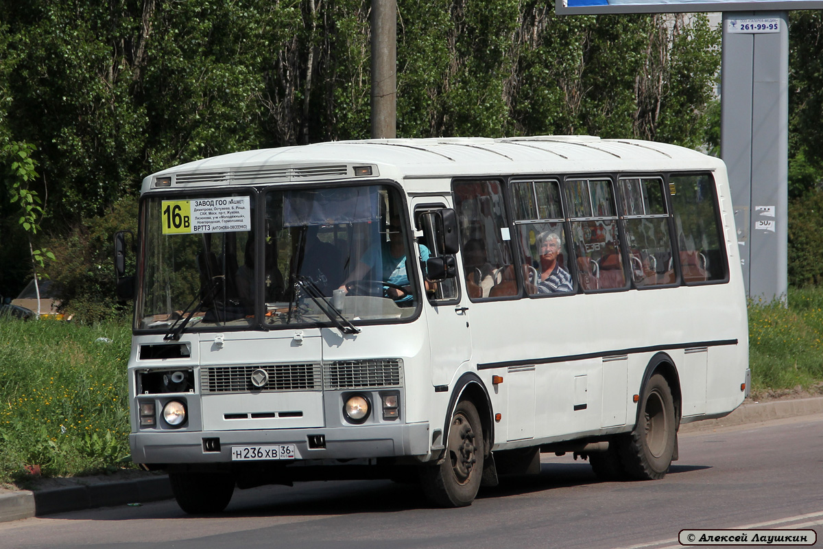 Воронежская область, ПАЗ-4234 № Н 236 ХВ 36