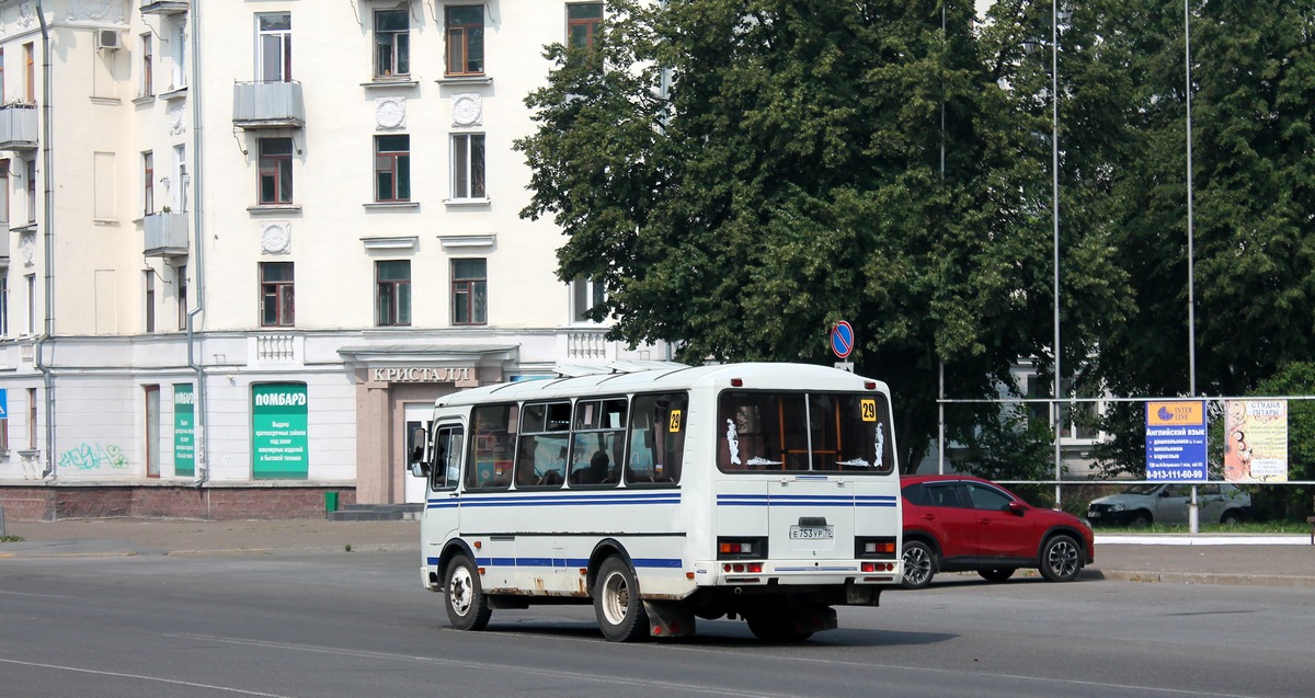 Томская область, ПАЗ-32054 № Е 753 УР 70