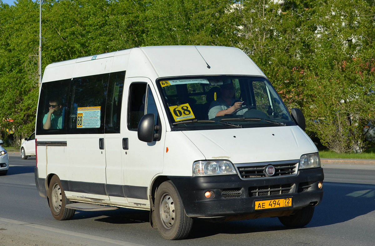 Тюменская область, FIAT Ducato 244 CSMMC, -RT № АЕ 494 72