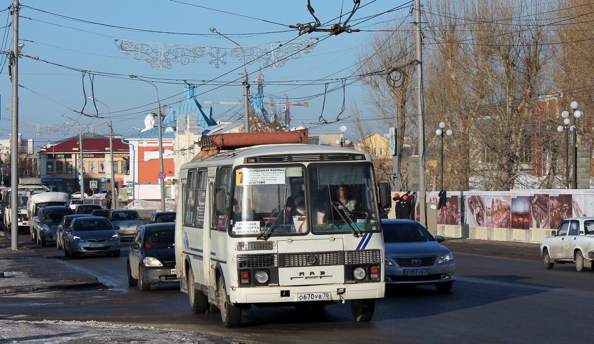 Томская область, ПАЗ-32054 № О 670 УВ 70