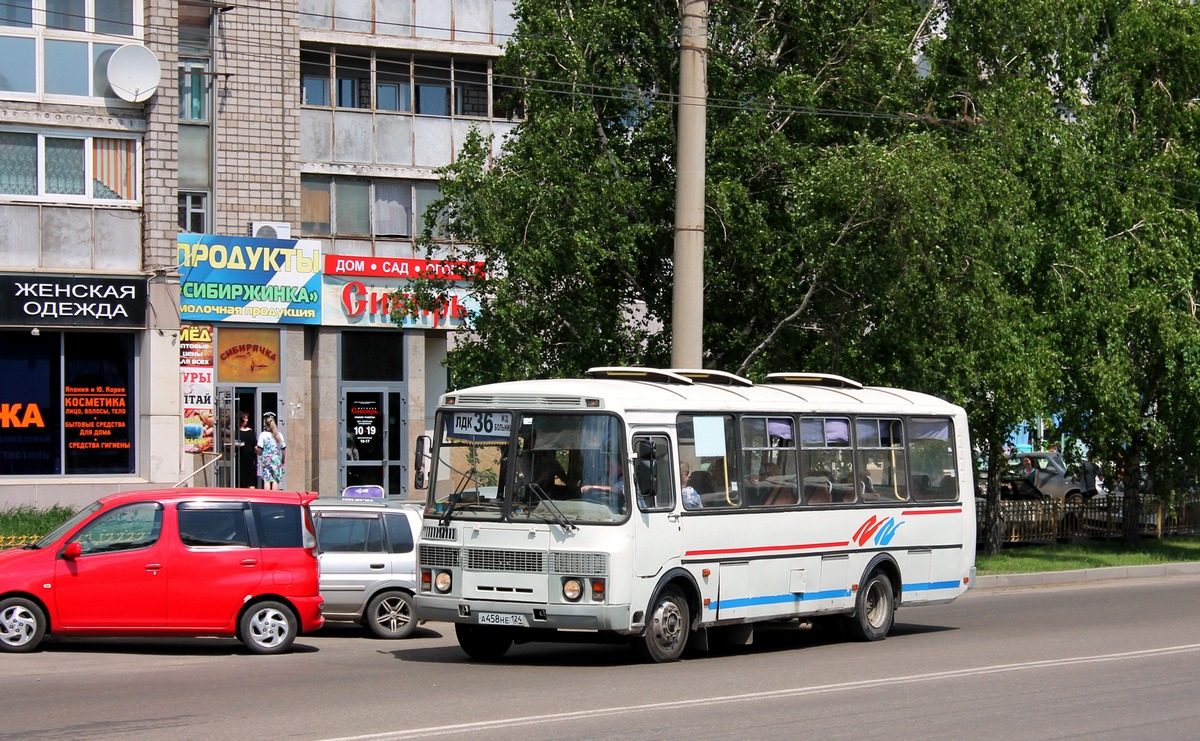 Красноярский край, ПАЗ-4234 № А 458 НЕ 124