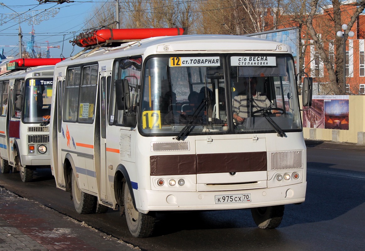 Томская область, ПАЗ-32054 № К 975 СХ 70