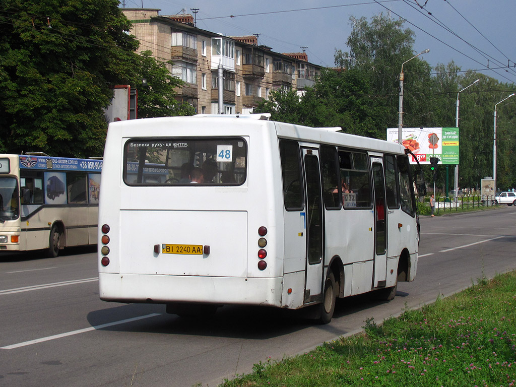 Полтавская область, Богдан А09202 (ЛуАЗ) № BI 2240 AA