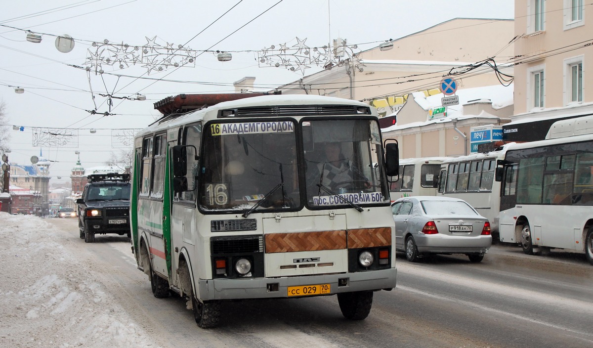 Tomsk region, PAZ-32054 # СС 029 70