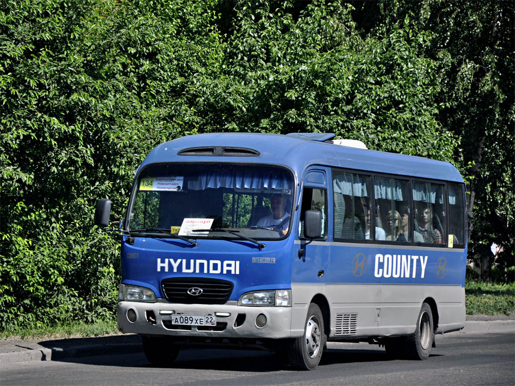 Алтайский край, Hyundai County Deluxe № А 089 ХЕ 22