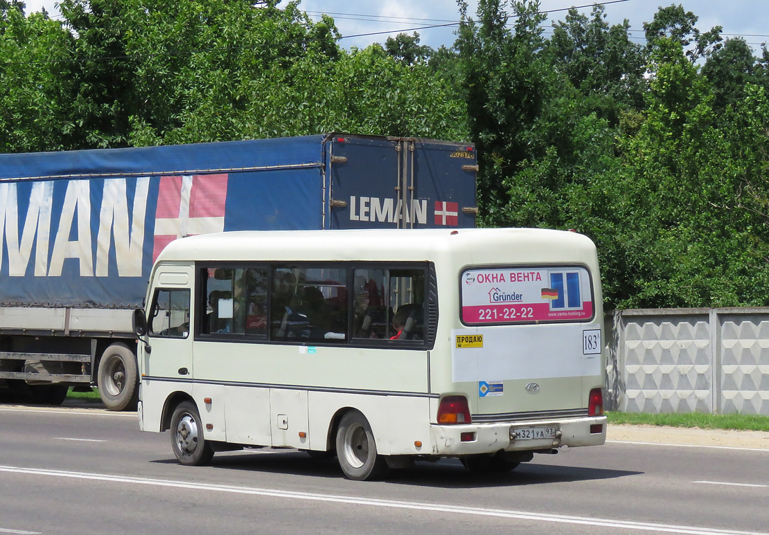 Krasnodar region, Hyundai County SWB C08 (RZGA) № М 321 УА 93