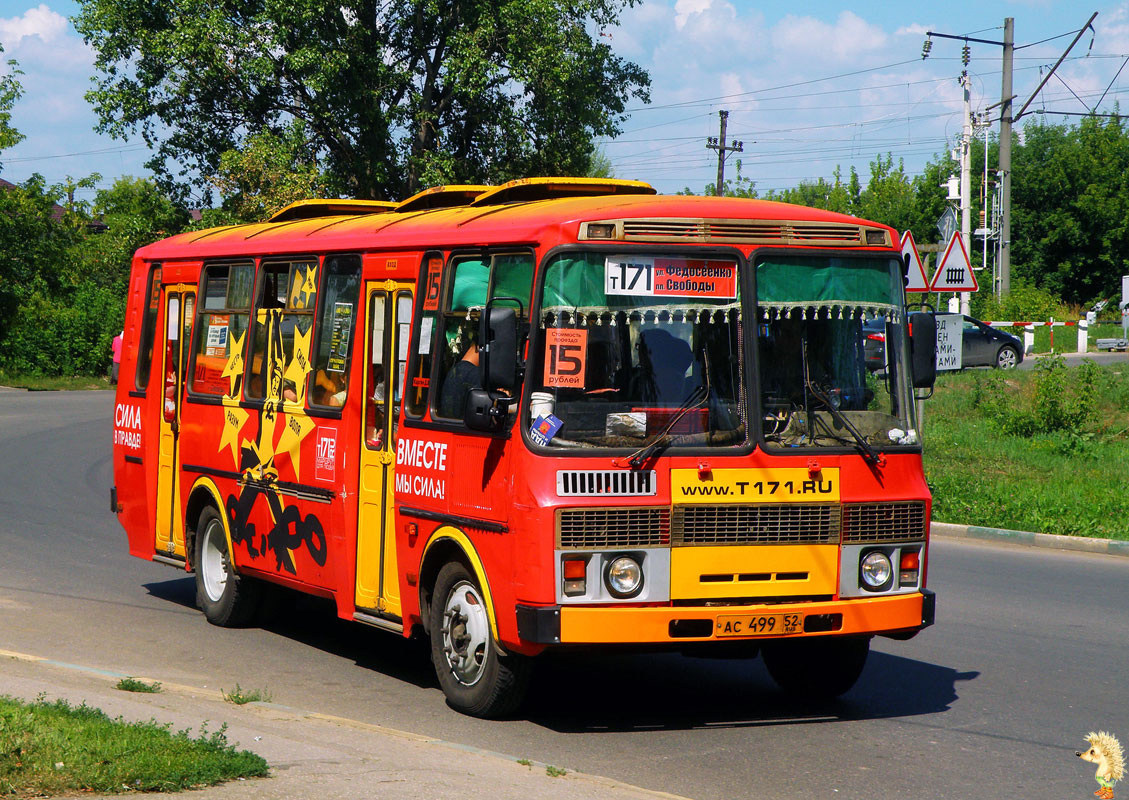 Нижегородская область, ПАЗ-4234 № АС 499 52