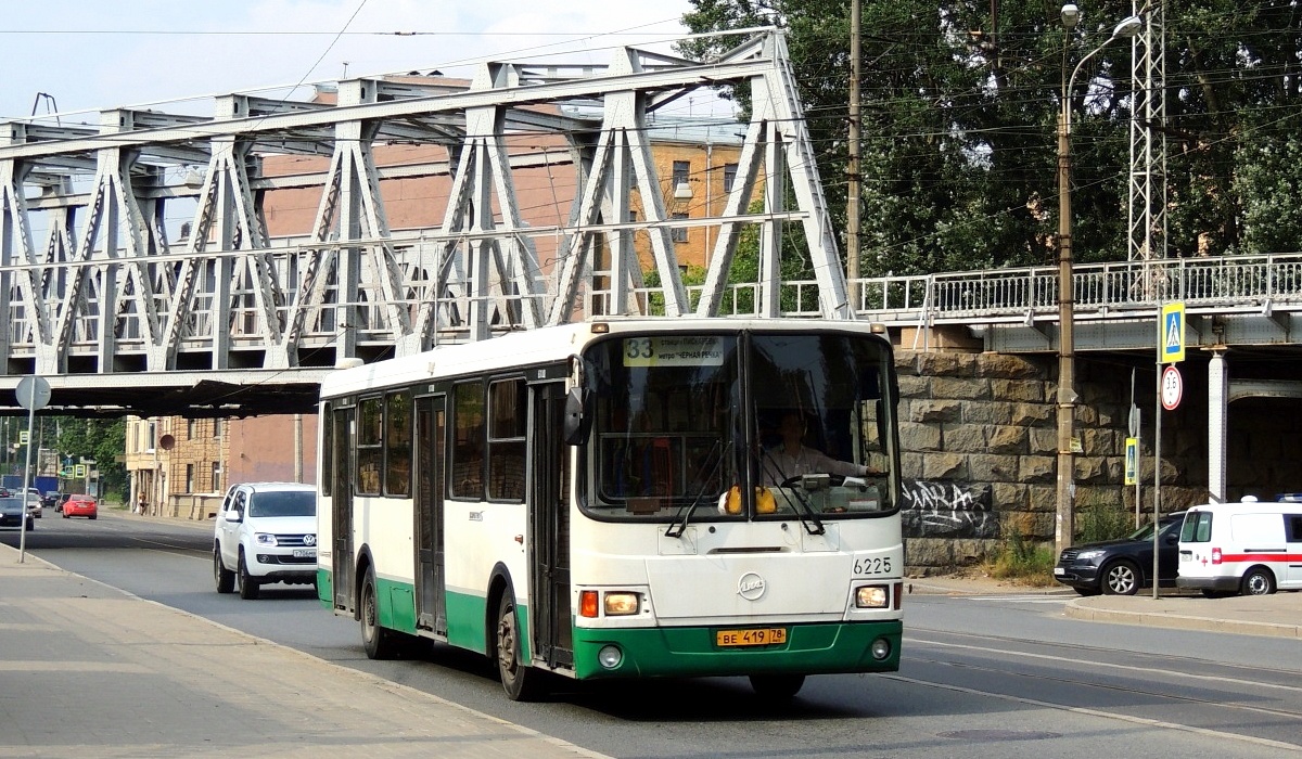 Санкт-Петербург, ЛиАЗ-5256.25 № 6225