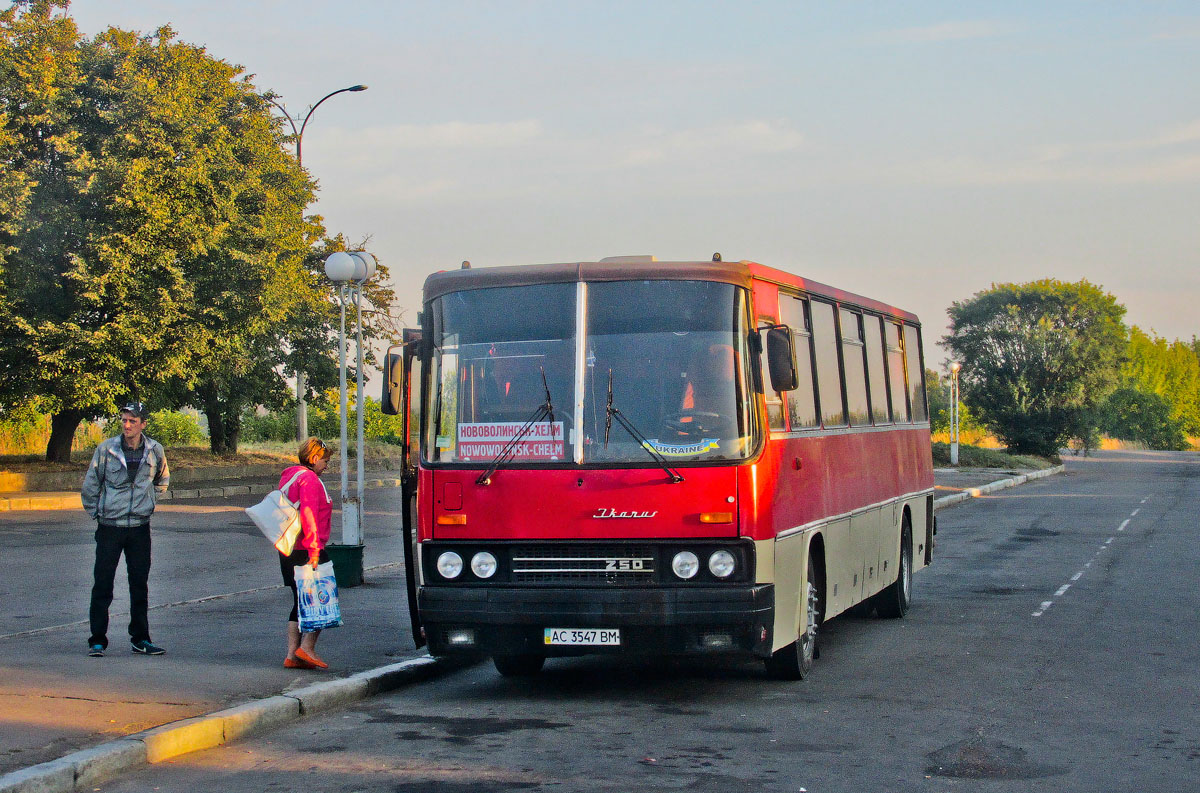 Volinskaya region, Ikarus 250.59 # AC 3547 BM