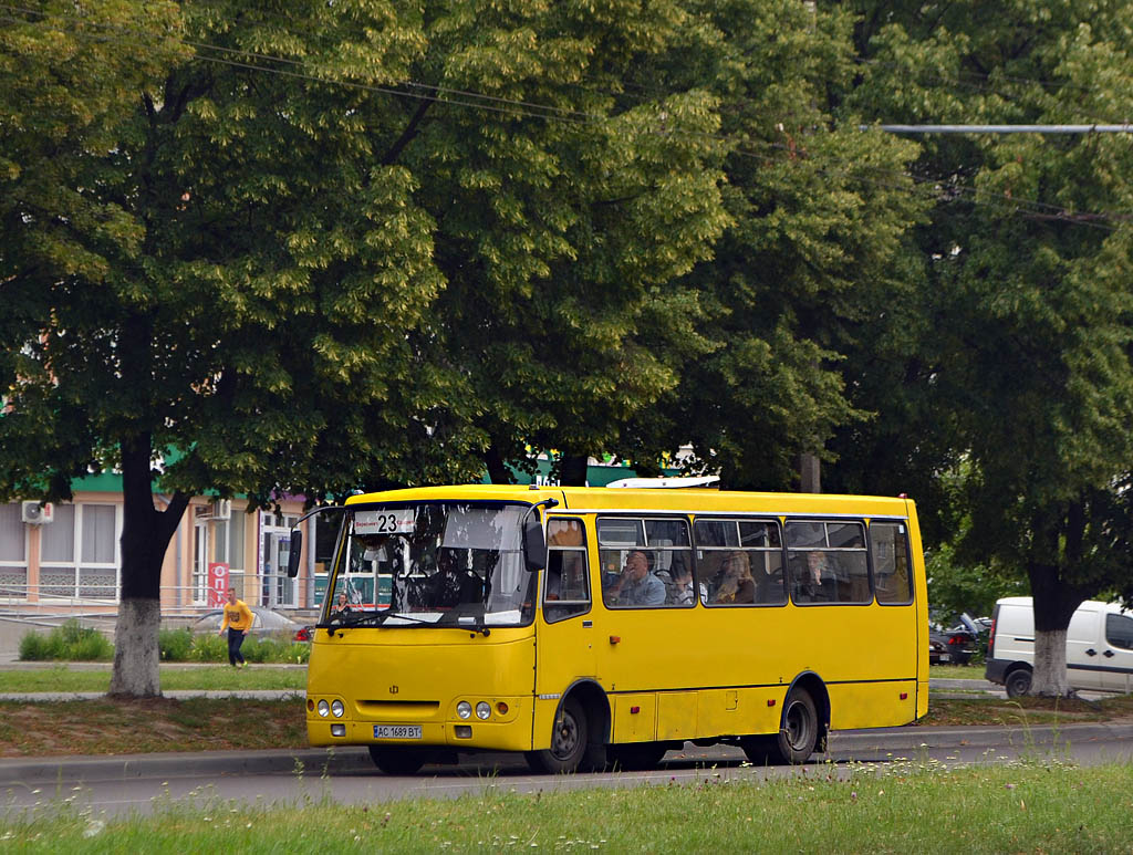 Volyňská oblast, Богдан А092 (Y99-C39) č. AC 1689 BT