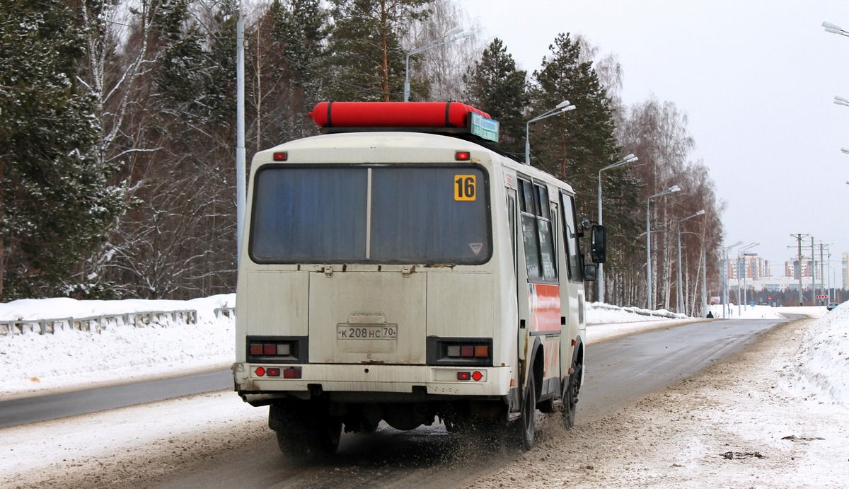 Томская область, ПАЗ-32053 № К 208 НС 70