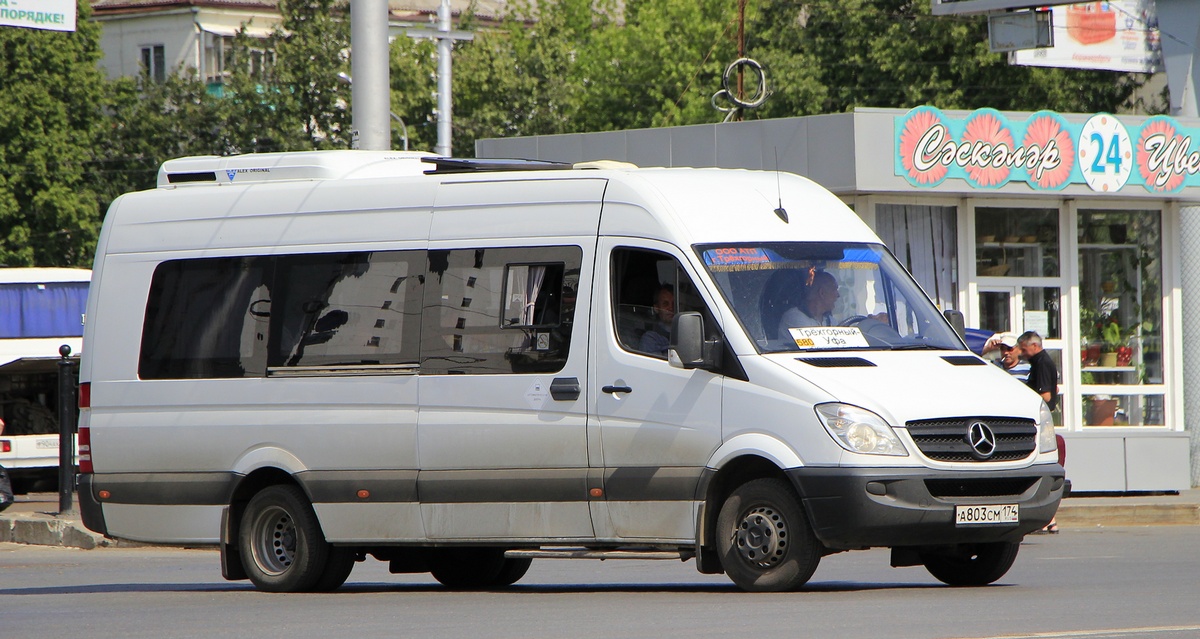 Челябинская область, Луидор-223602 (MB Sprinter) № А 803 СМ 174