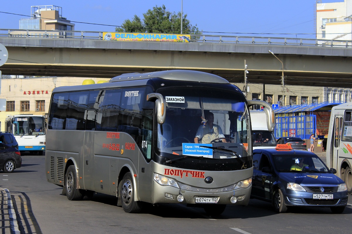 Нижегородская область, Yutong ZK6899HA № Е 074 ТУ 152