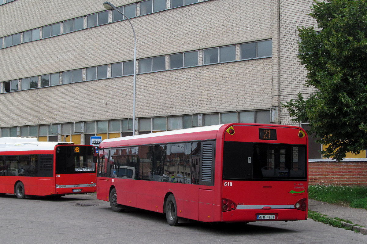 Литва, Solaris Urbino II 12 № 610