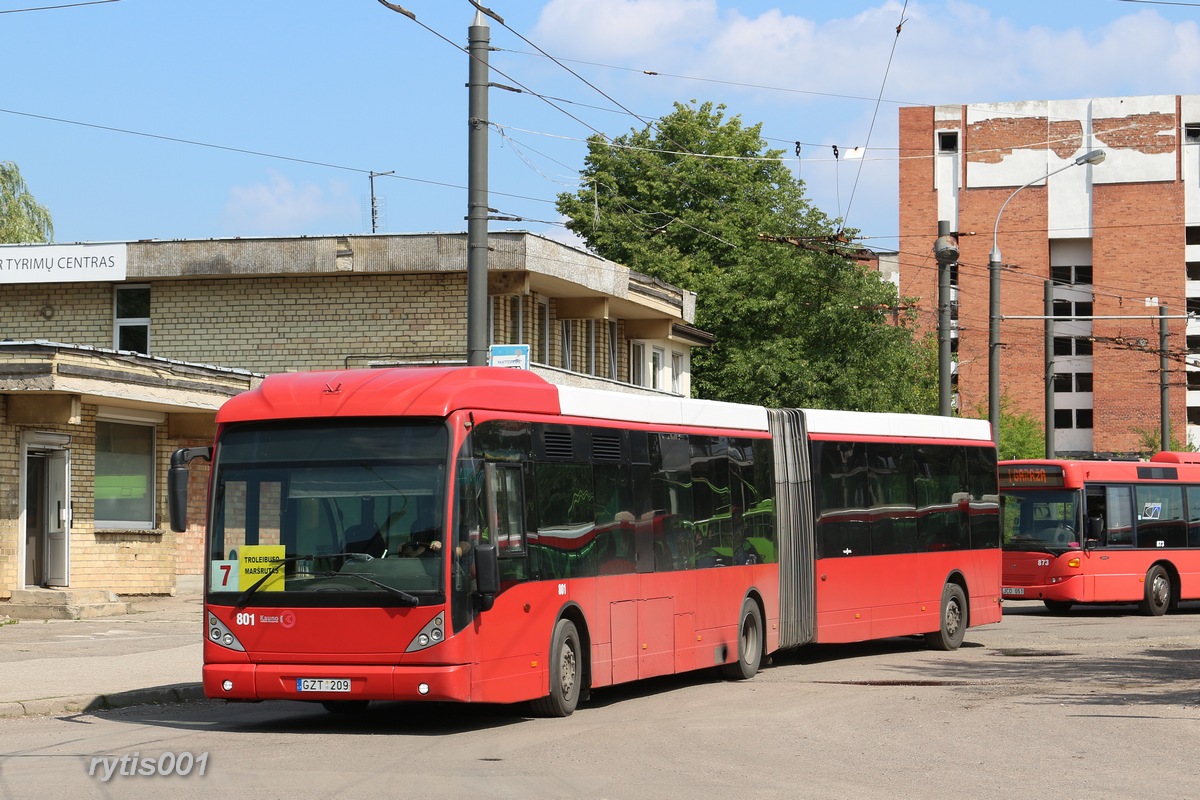 Литва, Van Hool New AG300 № 801