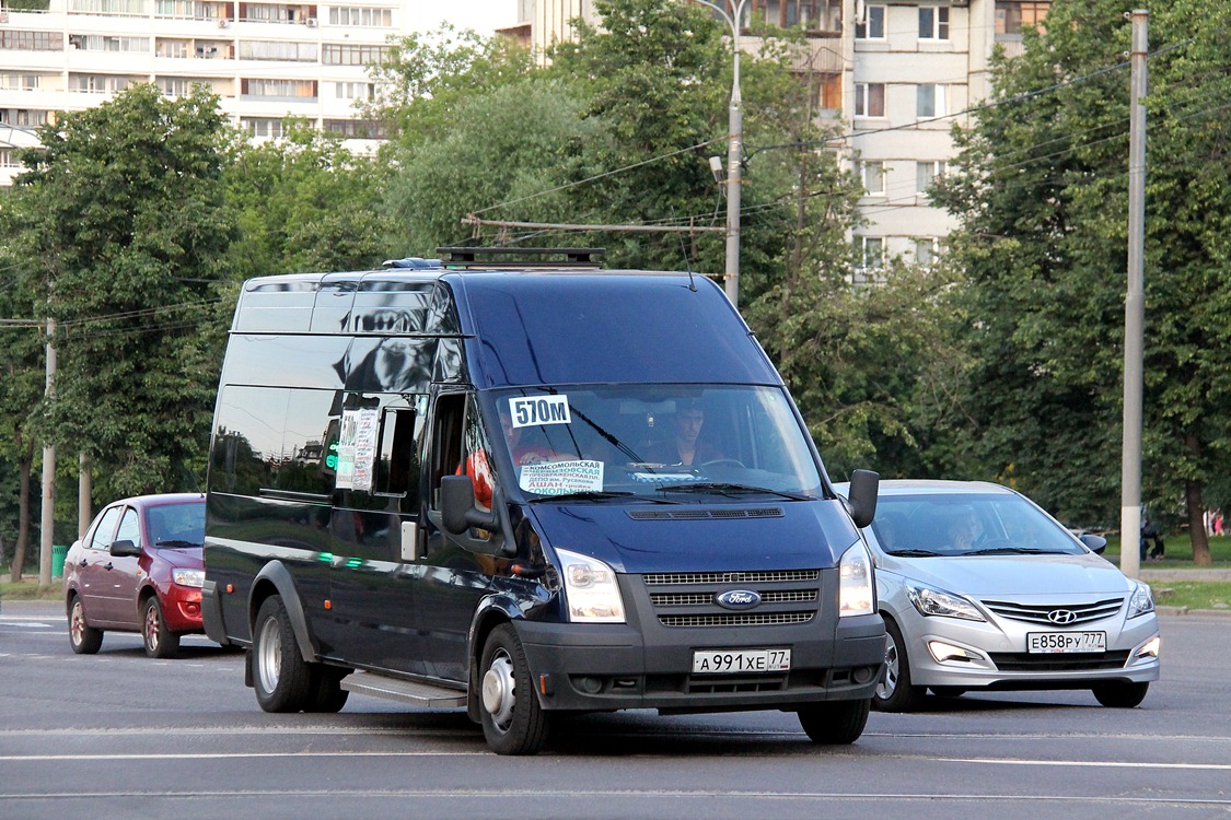 Москва, Имя-М-3006 (Z9S) (Ford Transit) № А 991 ХЕ 77