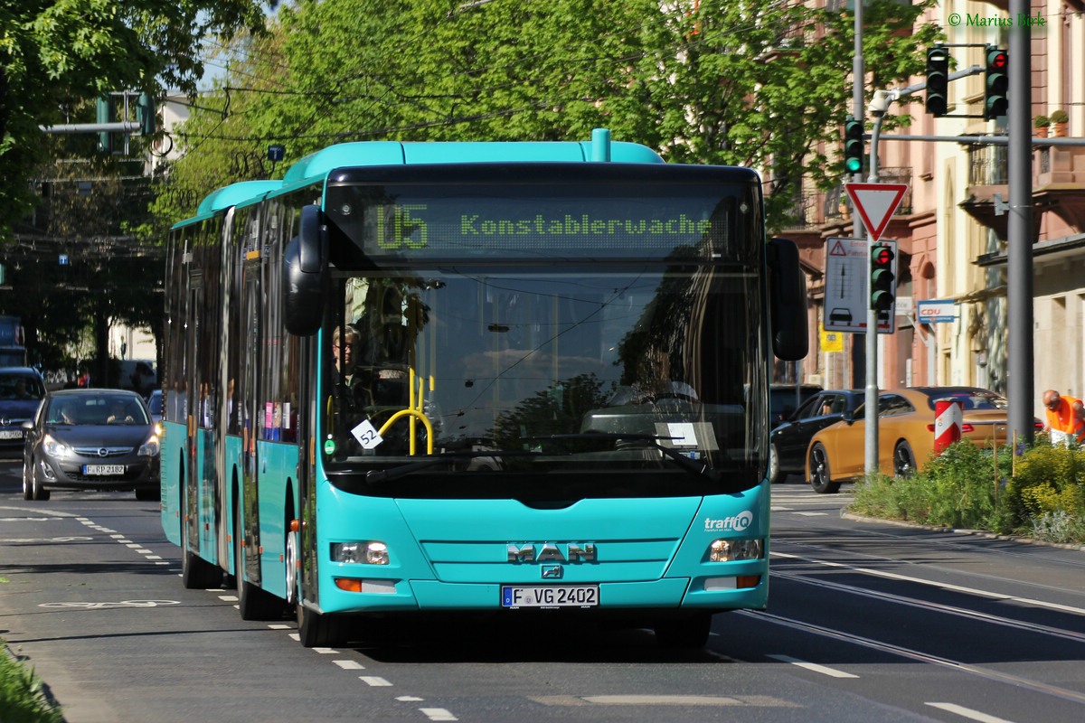 Гессен, MAN A23 Lion's City G NG323 № 402