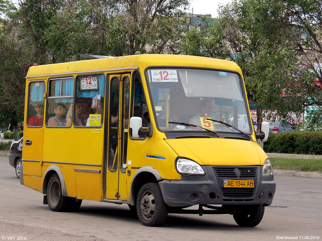 Днепропетровская область, БАЗ-22154 "Дельфин" № AE 1344 AB