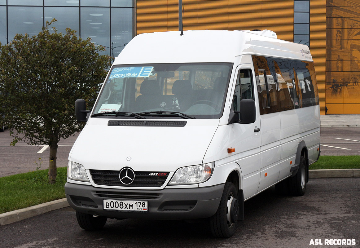 Санкт-Петербург, Луидор-223203 (MB Sprinter Classic) № В 008 ХМ 178