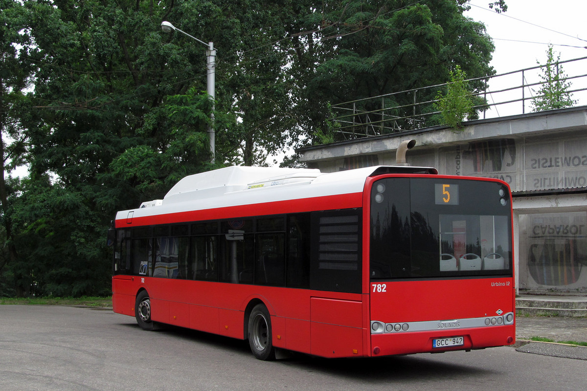 Литва, Solaris Urbino III 12 CNG № 782