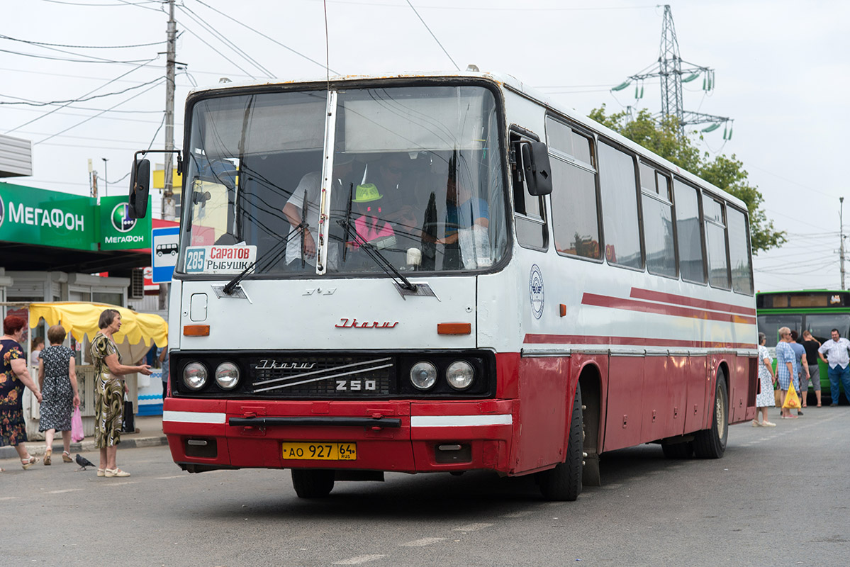 Saratov region, Ikarus 250.59 # АО 927 64