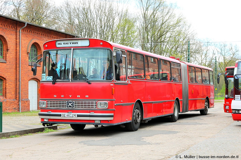 Lower Saxony, Setra SG180S № 275; Lower Saxony — Bustreffen Wehmingen Hannoversches Straßenbahnmuseum 17.04.2016