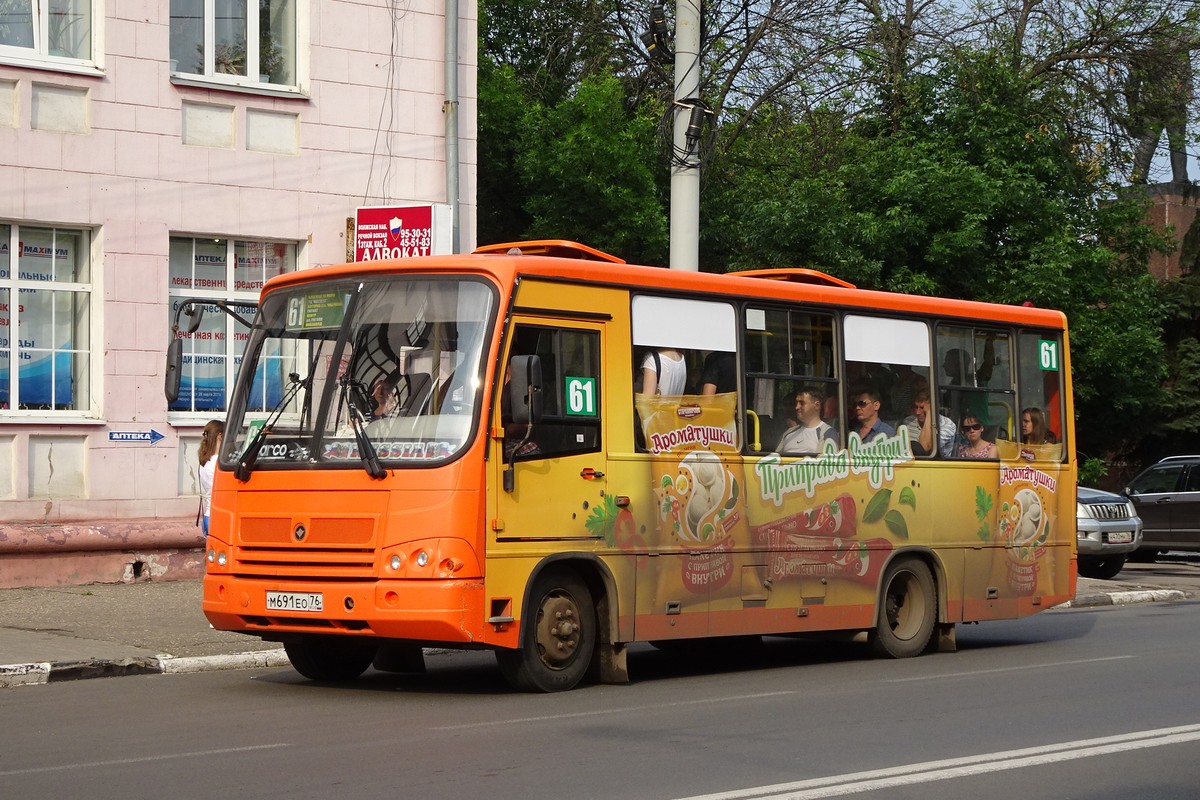 Ярославская область, ПАЗ-320402-05 № М 691 ЕО 76