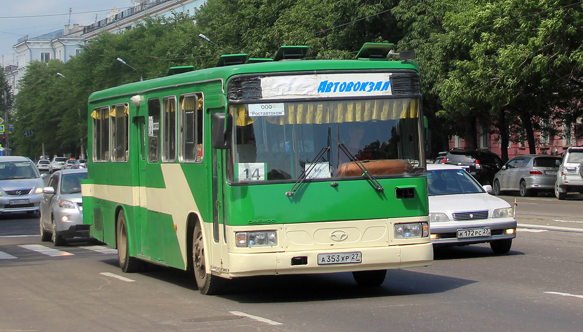 Хабаровский край, Daewoo BS106 Hi-Power № А 353 ХР 27