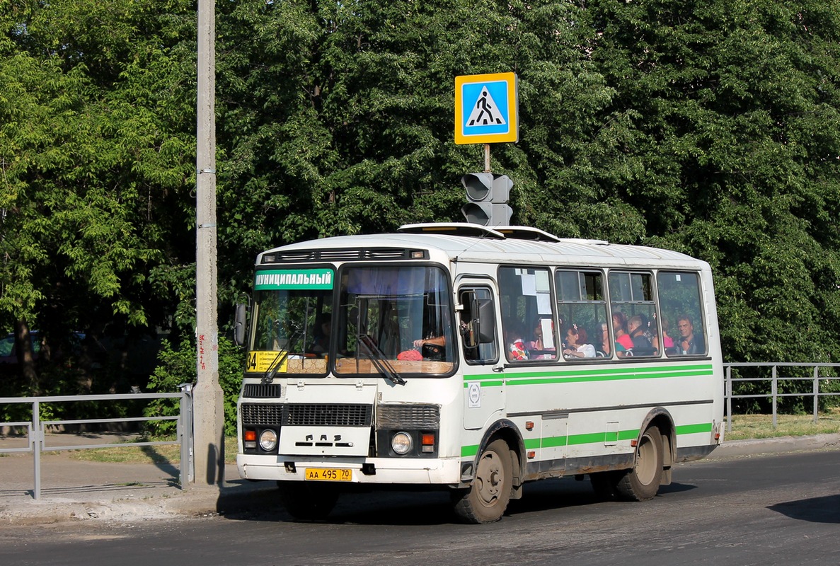 Томская область, ПАЗ-32054 № АА 495 70