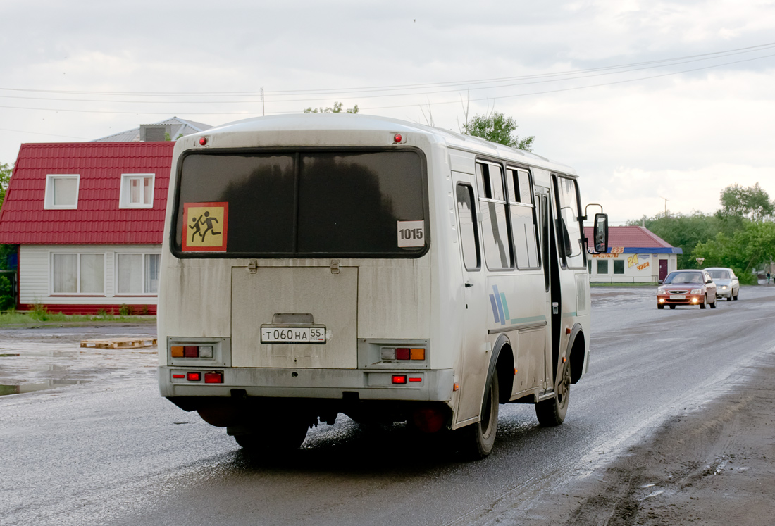 Омская вобласць, ПАЗ-32053 № Т 060 НА 55