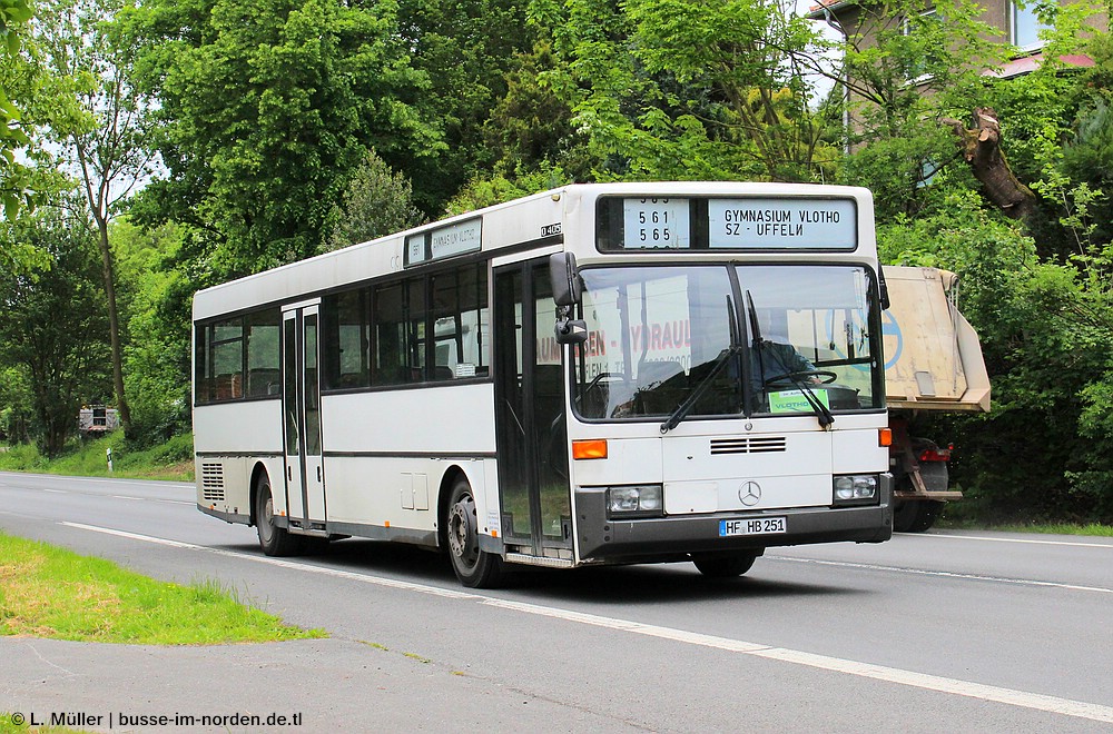 Северный Рейн-Вестфалия, Mercedes-Benz O405 № HF-HB 251