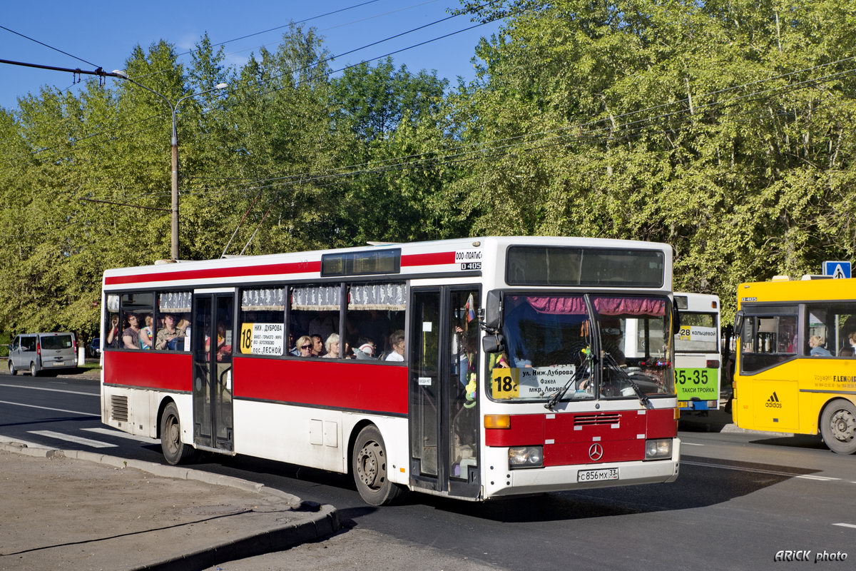 Владимирская область, Mercedes-Benz O405 № С 856 МХ 33