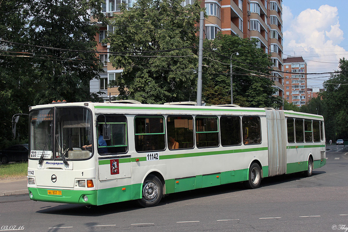 Москва, ЛиАЗ-6212.01 № 11142