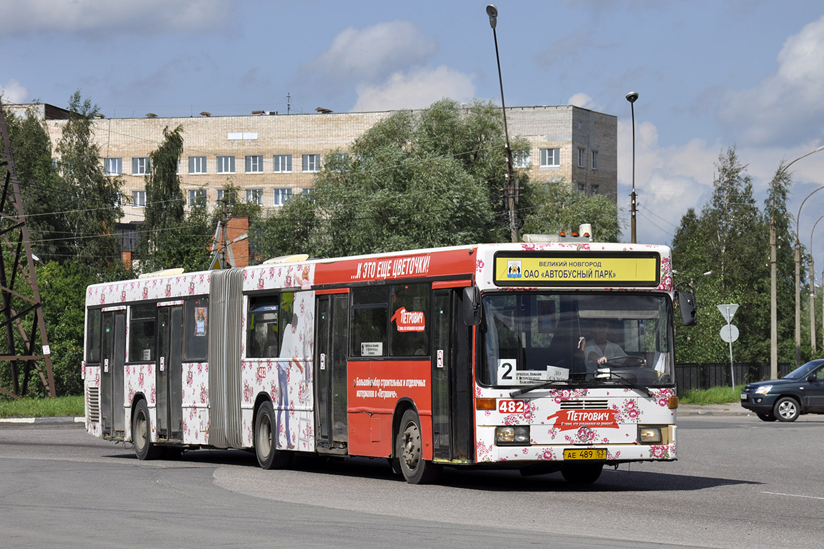 Новгородская область, Mercedes-Benz O405GN № 482