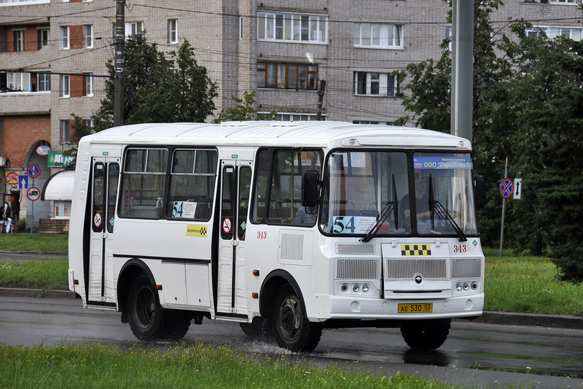 Новгородская область, ПАЗ-32054 № 343