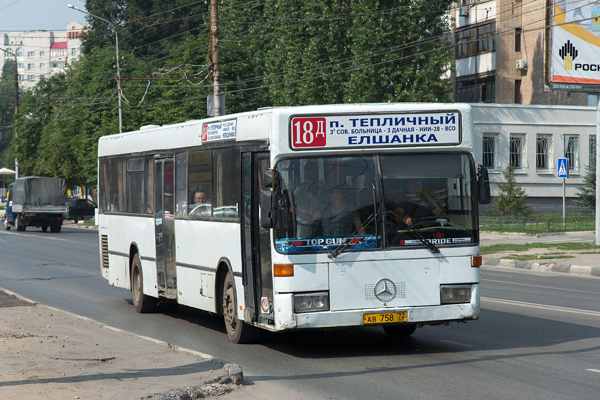 Саратовская область, Mercedes-Benz O405N № АВ 758 72