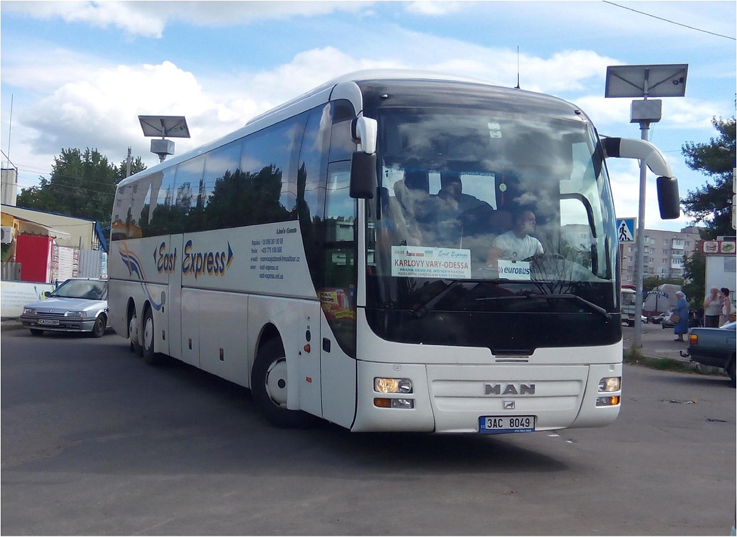 Чехия, MAN R08 Lion's Coach L RHC444 L № 3AC 8049