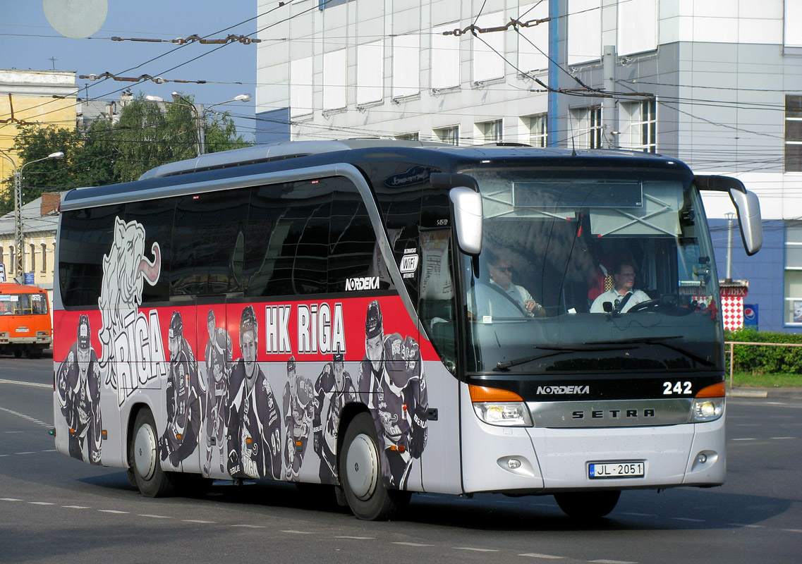 Латвия, Setra S415HD facelift № 242