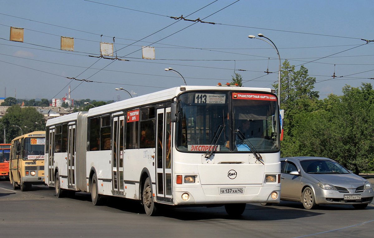 Kemerovo region - Kuzbass, LiAZ-6212.00 Nr. 207