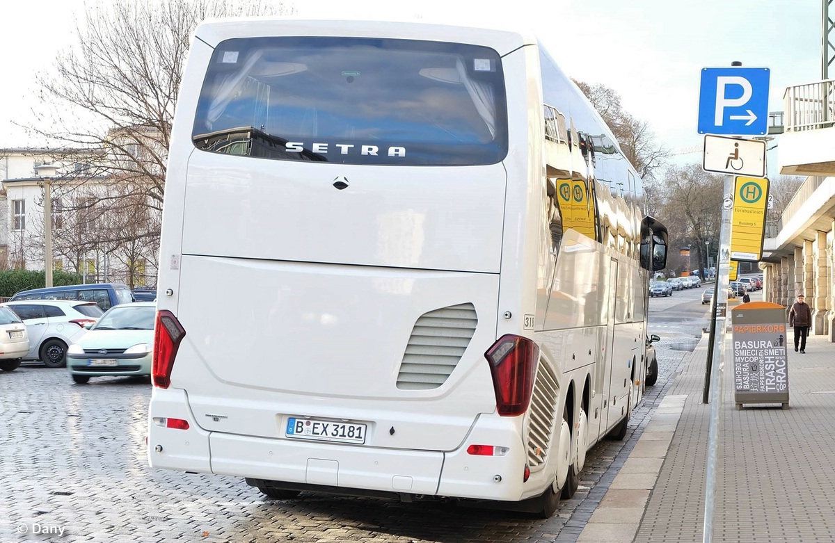 Берлин, Setra S516HD № 318