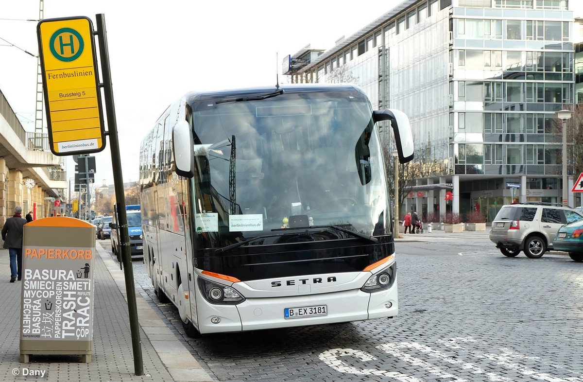 Берлин, Setra S516HD № 318