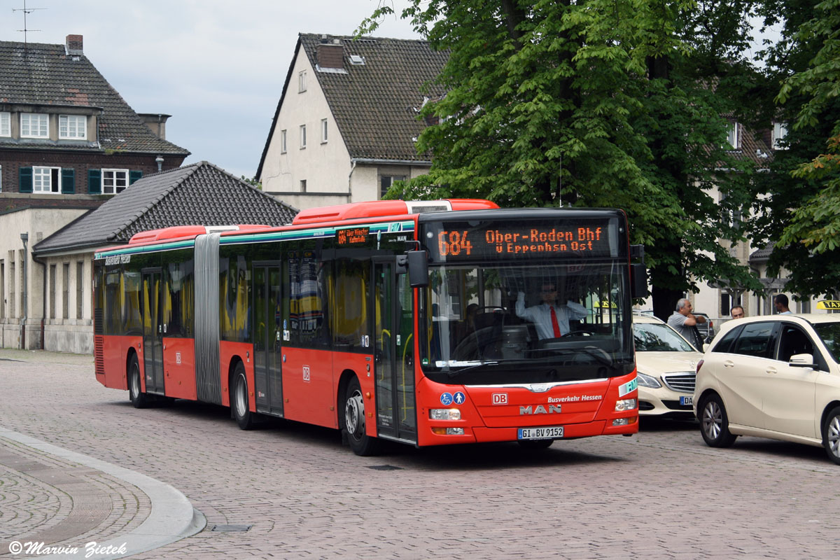 Гессен, MAN A23 Lion's City G NG363 № GI-BV 9152